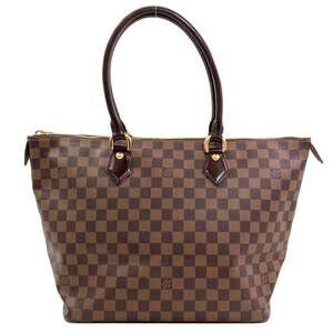 LOUIS VUITTON Brown Damier Canvas Tote Bag